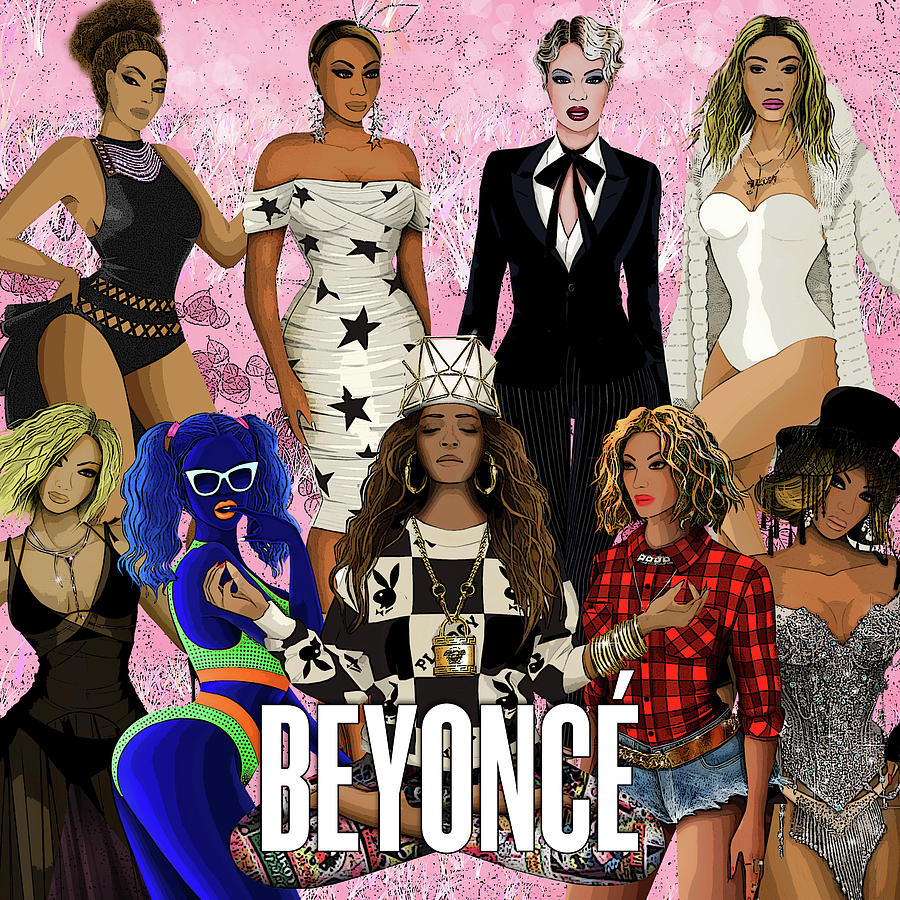 Beyonce - Beyonce - ALBUM Digital Art by Bo Kev