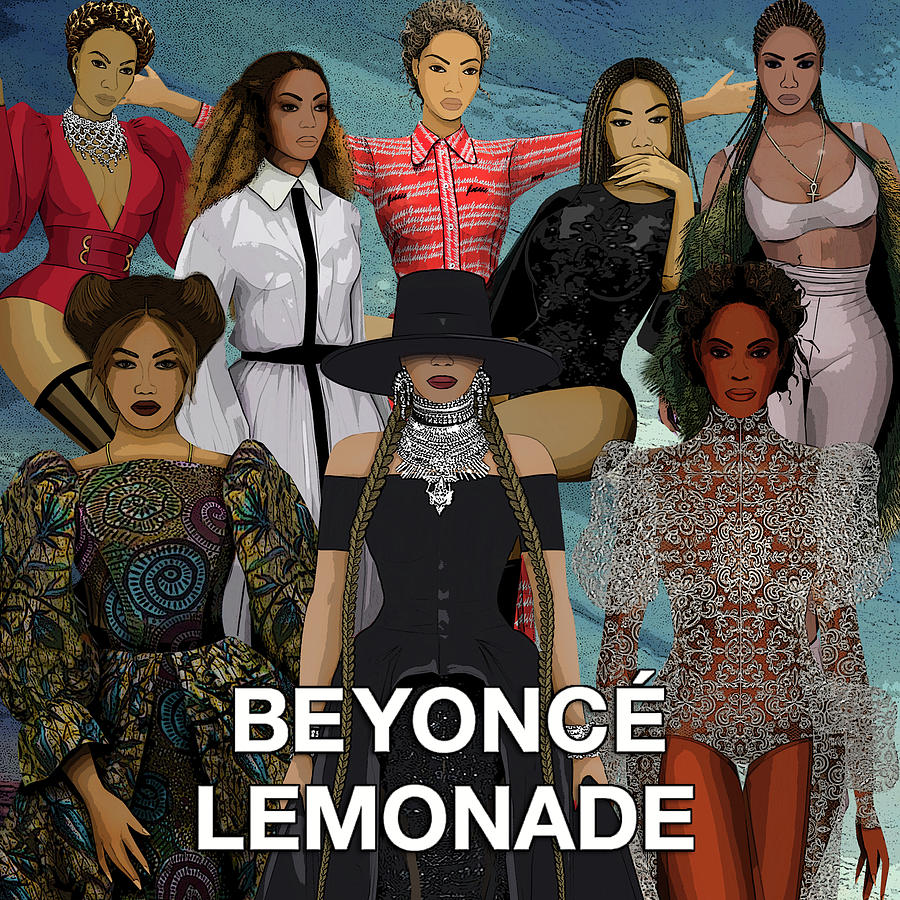 Beyonce - Lemonade - ALBUM Digital Art by Bo Kev