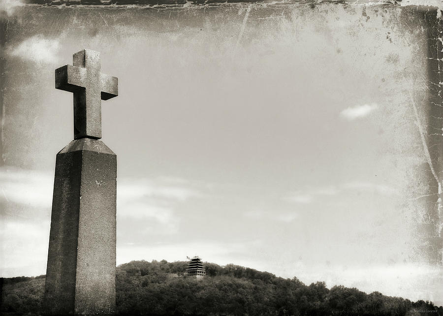 Beyond the Cross Photograph by Dark Whimsy