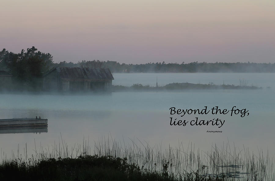 Beyond The Fog Photograph by Debbie Oppermann