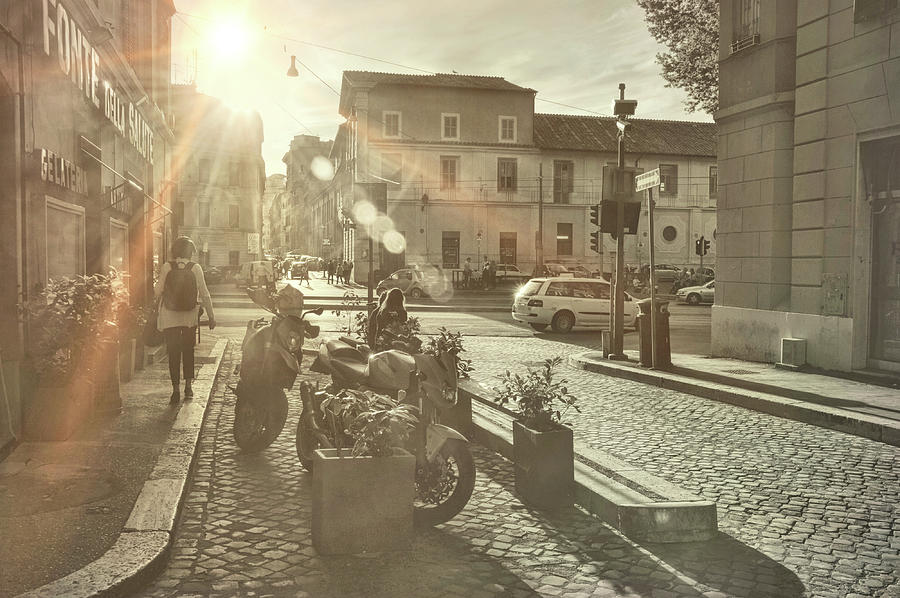 Beyond The Tiber Trastevere Photograph by JAMART Photography