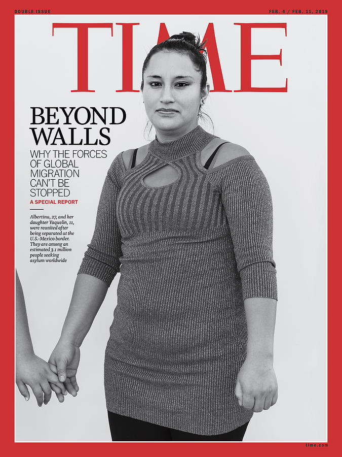 Immigration Photograph - Beyond Walls Time Cover by Photograph by Davide Monteleone for TIME