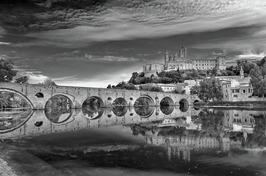 Beziers Cathedral Photograph by Photograph By Paul Atkinson