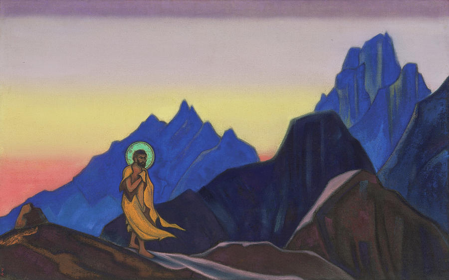 Nicholas Roerich Painting - Bhagavan by Nicholas Roerich