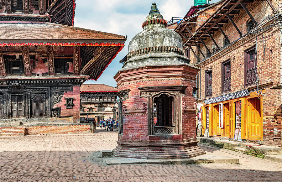 Bhaktapur Durbar Square in Nepal. Photograph by Marek Poplawski