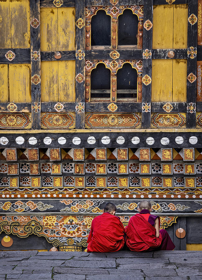 Bhutan, Paro Dzong Monastery-83492 Photograph by Raimondo Restelli
