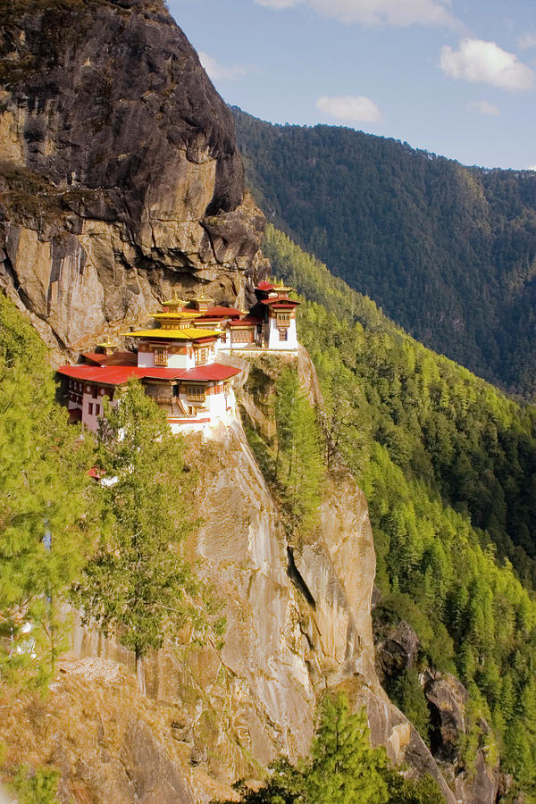 Bhutan Tigers Nest Monastery Photograph by Alantobey