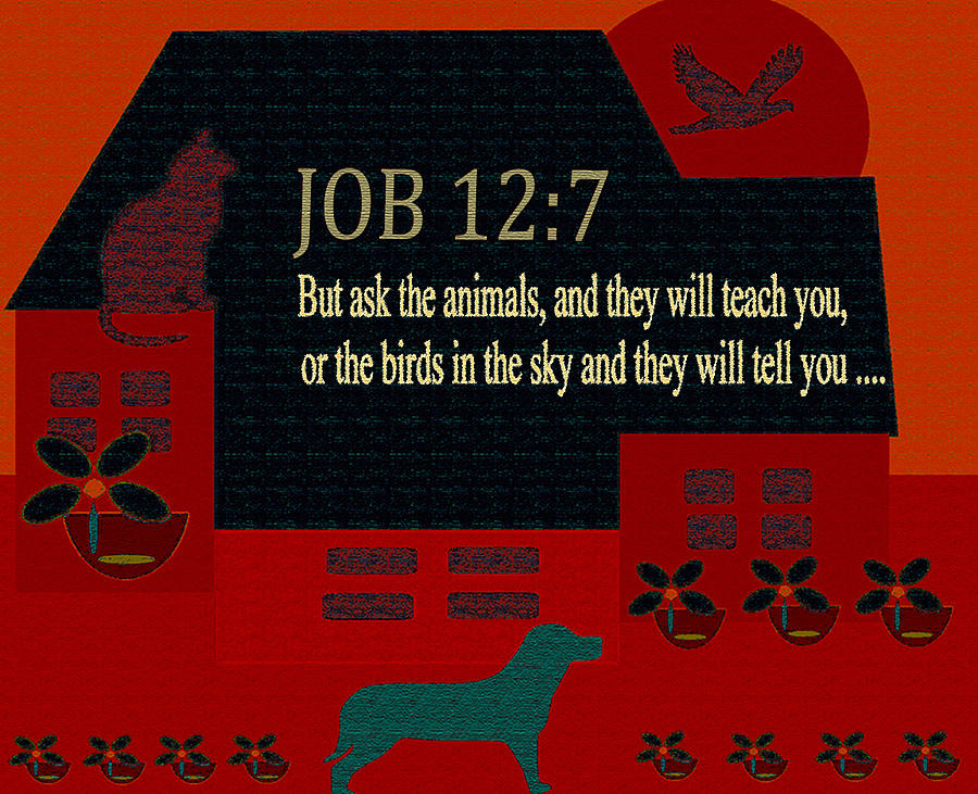 	Bible Verses  Art 156	 Digital Art by Miss Pet Sitter