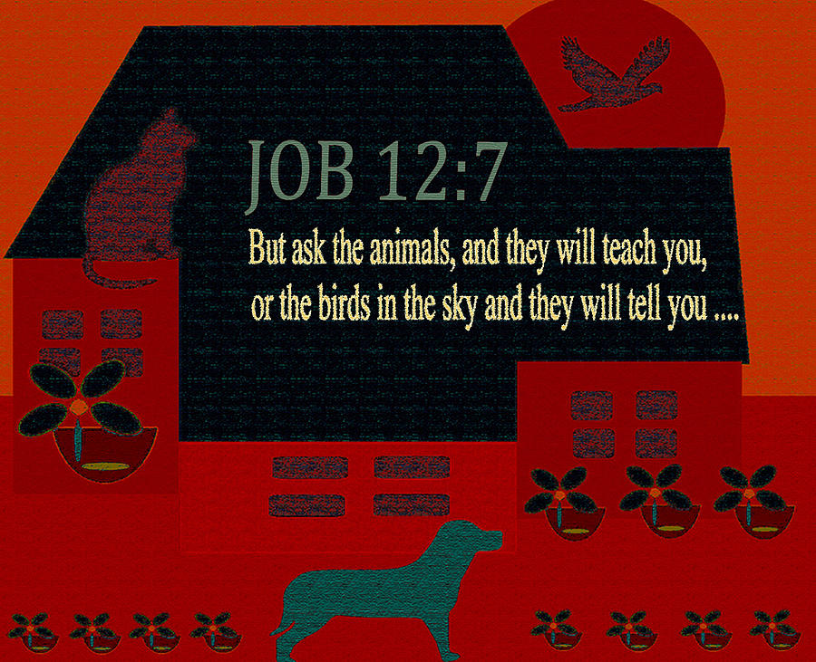 Bible Verses  Art 159  Digital Art by Miss Pet Sitter