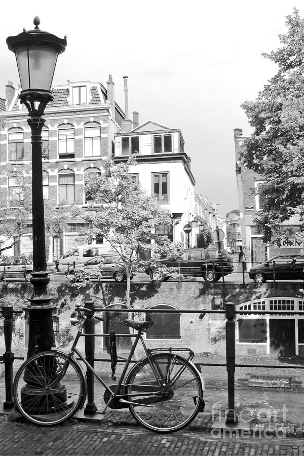 Capital Photograph - Bicycle And Lamp The Netherlands by K.jakubowska Capital Photograph - Bicycle And Lamp The Netherlands by K.jakubowska