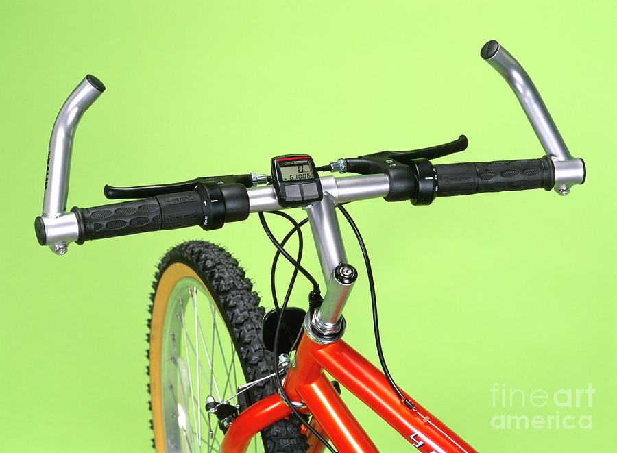 Bicycle Handlebars Photograph by Martyn F. Chillmaid/science Photo Library