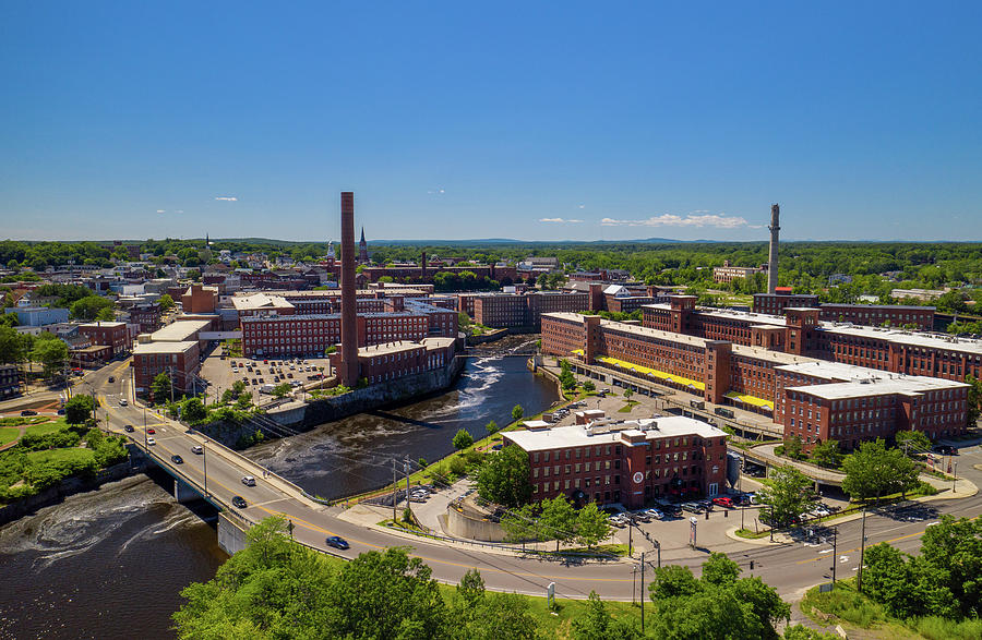 Biddeford Maine Mills Photograph by Ryan J Boisclair Fine Art America