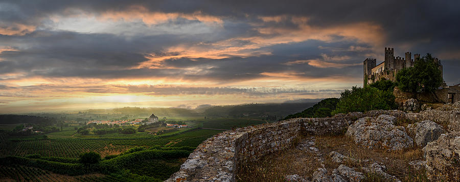 Castle Photograph - bidos by Rui Ribeiro