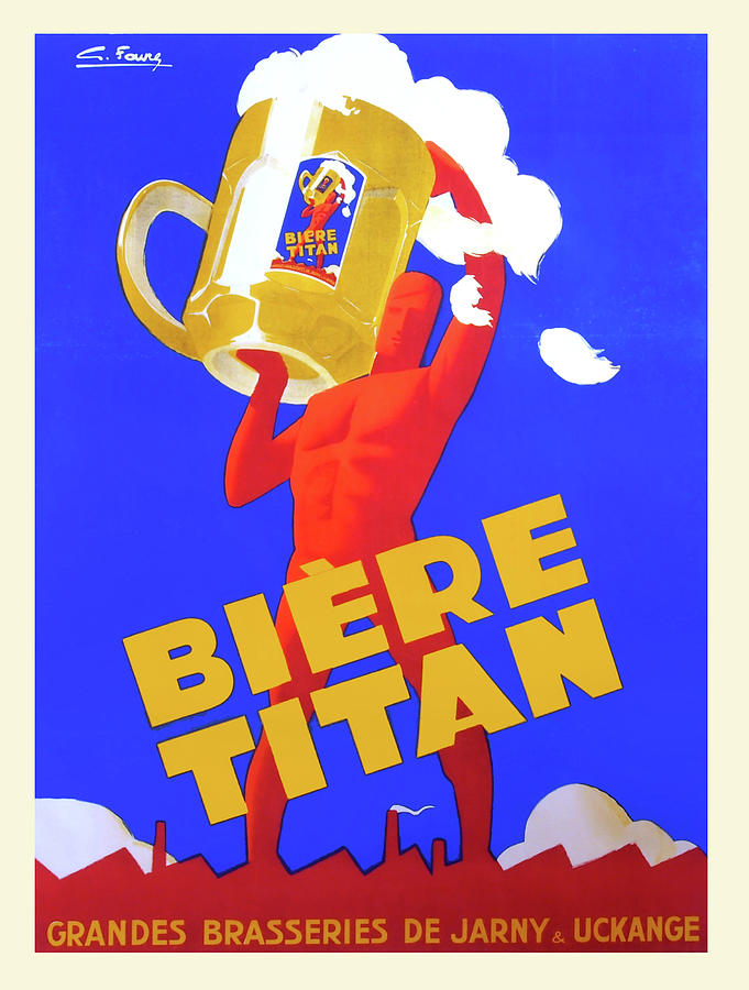 Biere Titan Painting by George Favre