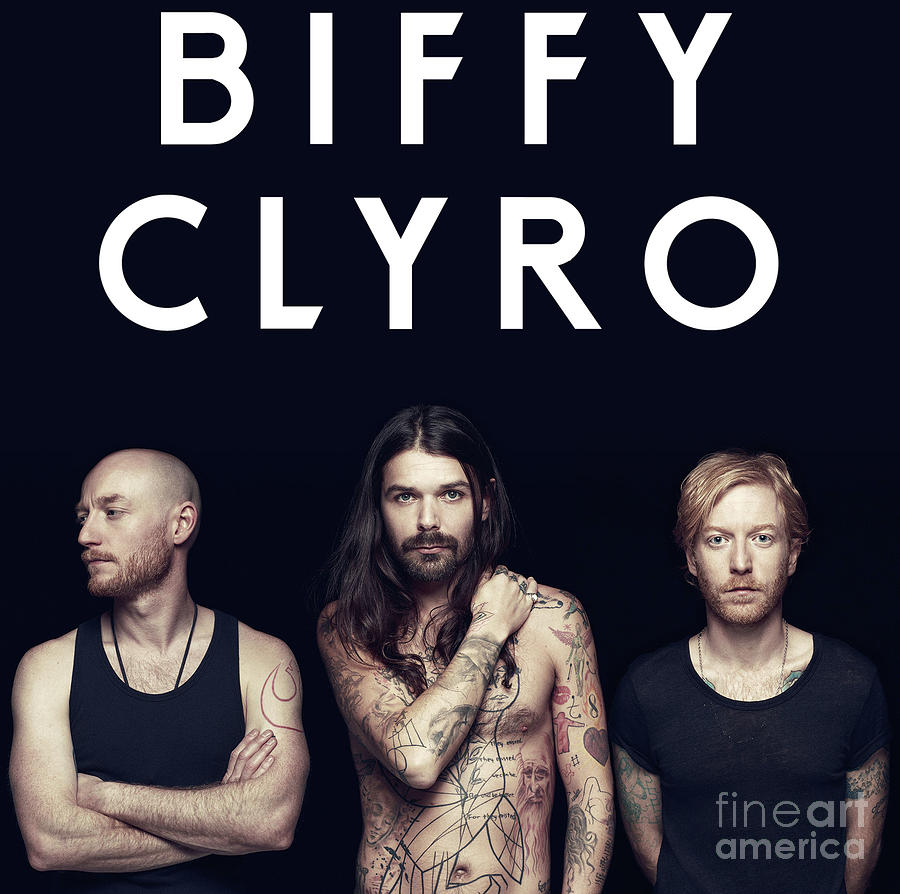 Biffy Clyro Band Rock Drawing by Deborah Young - Fine Art America