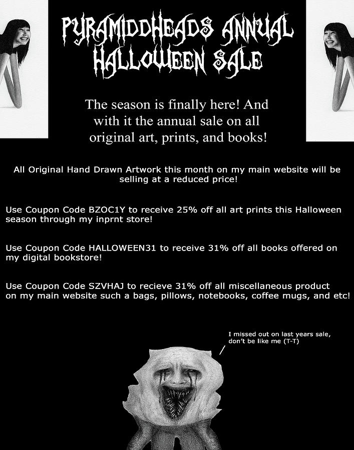 Big Annual Halloween Art Sale by Ryan Nieves Big Annual Halloween Art Sale by Ryan Nieves
