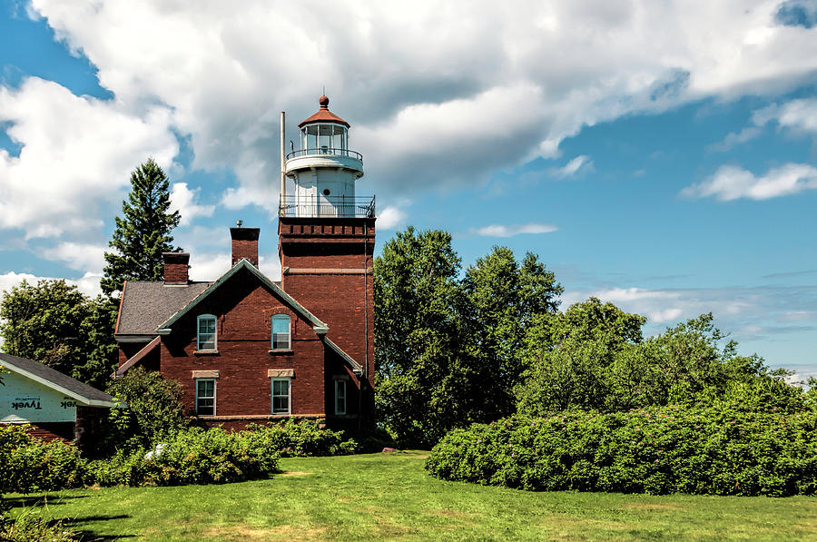 Marquette University Photograph - Big Bay Point Lighthouse by Phyllis Taylor