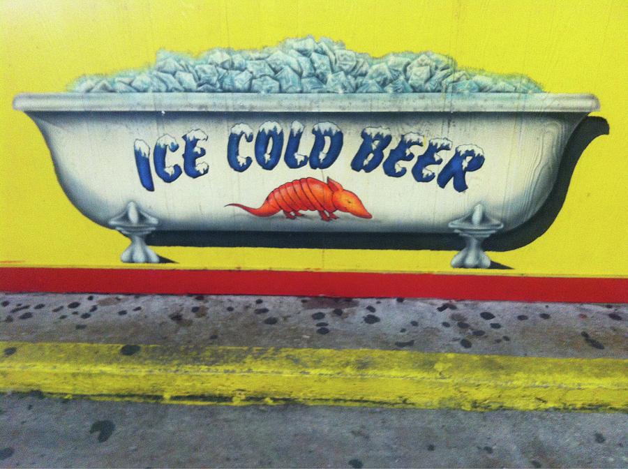 Big, Beer, Armadillo Digital Art by Scott S Baker