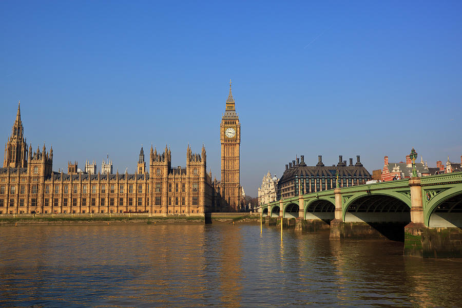 Big Ben And House Of Parliament Photograph by Tom Bonaventure - Fine ...