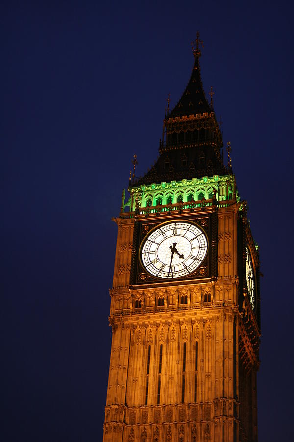 Big Ben At Night Photograph by Adri Aderval