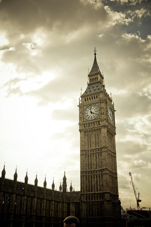 Big Ben Clock Tower Photograph by Lisa Barnes