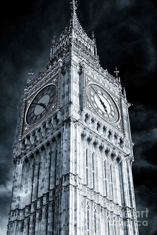 Big Ben Double Time London Photograph by John Rizzuto