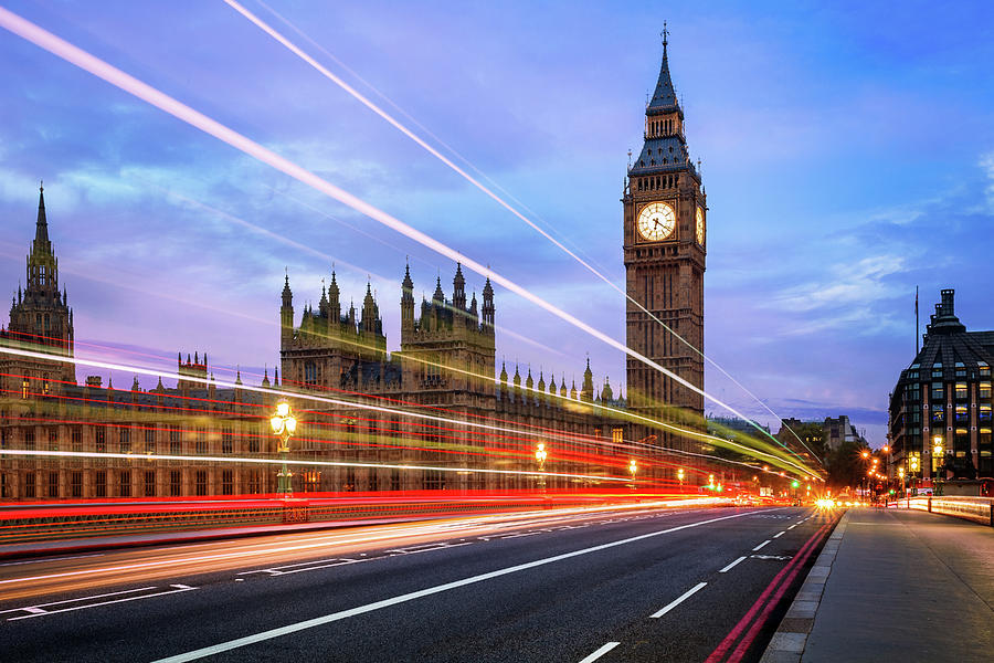 Big Ben, Westminster Bridge, London Photograph by Joe Daniel Price