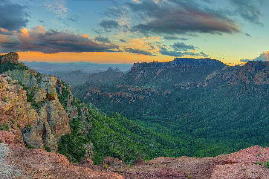 Big Bend National Park Sunset at the Lost Mine Trail 1 Photograph by ...