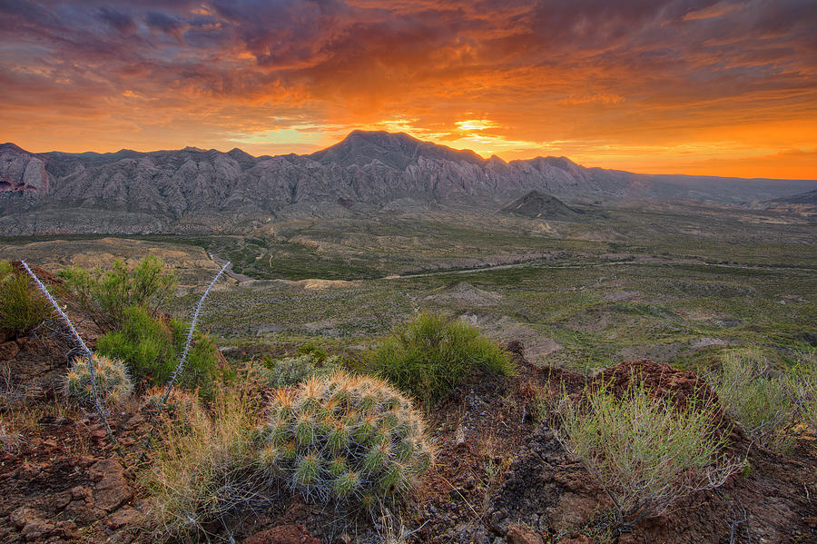 Big Bend Ranch Sunrise over the Solitario 2 Photograph by Rob Greebon ...