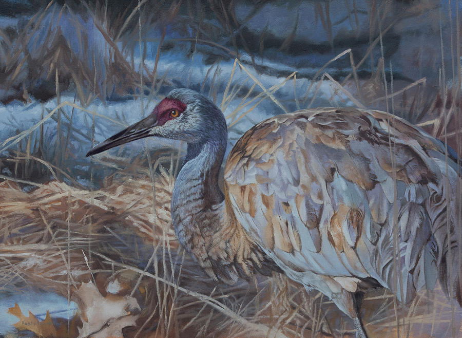 Bird Painting - Big Bird by Rusty Frentner