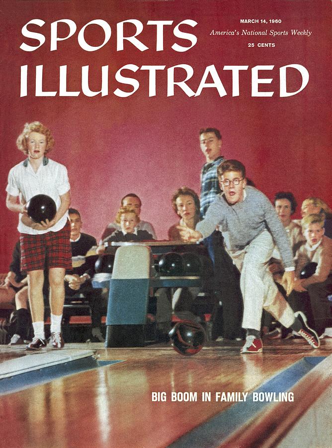 Big Boom In Family Bowling Sports Illustrated Cover Photograph by Sports Illustrated