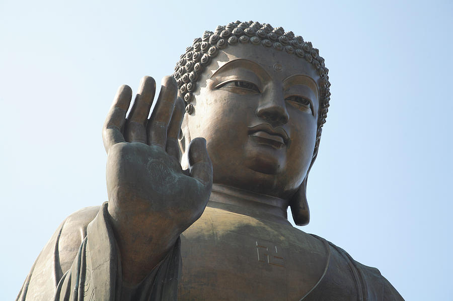 Big Bronze Buddha Hong Kong Photograph by Wendy Connett | Fine Art America
