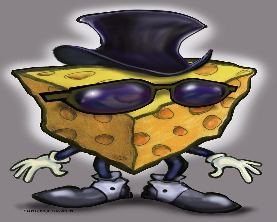 Big Cheese Digital Art by Kevin Middleton
