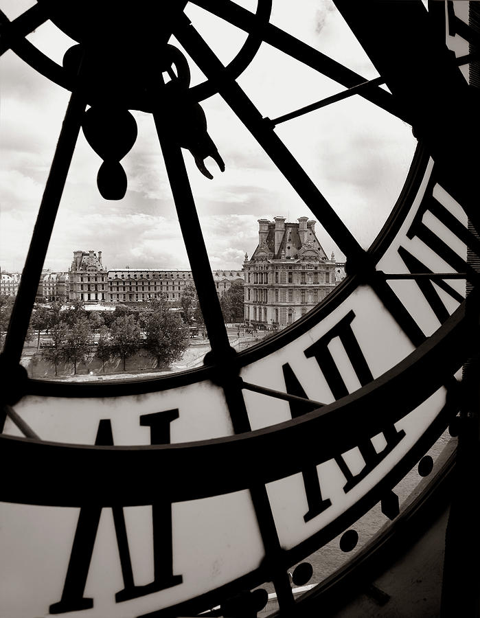 Clock Photograph - Big Clock by Chris Bliss