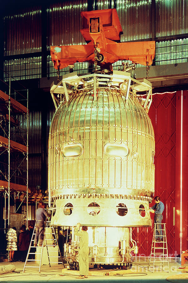 Big European Bubble Chamber At Cern Photograph by Cern/science Photo Library
