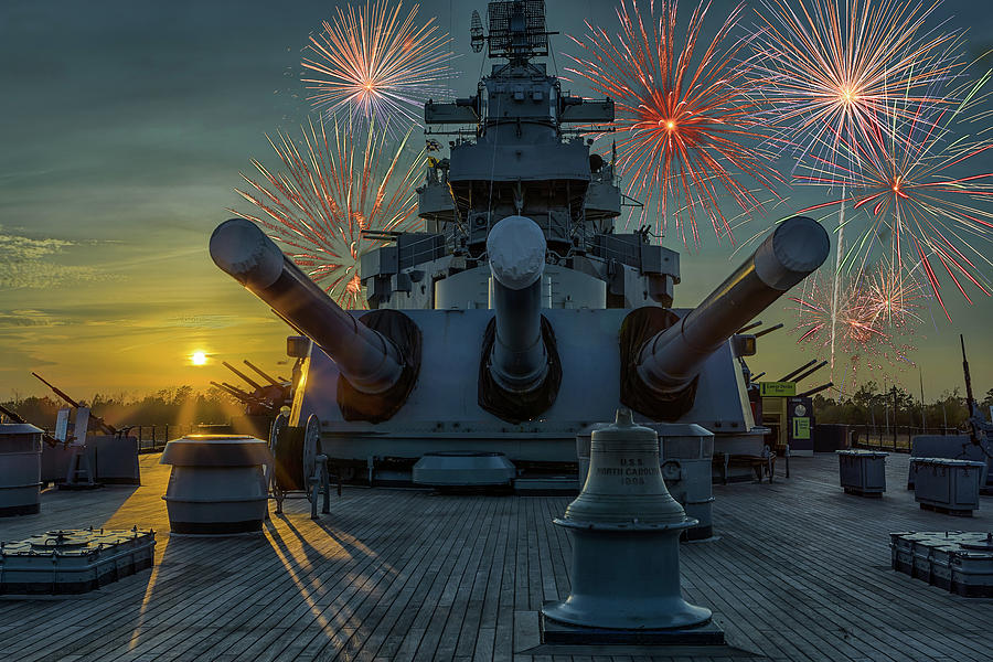 Big Guns At Sunet by DENIS LEMAY Big Guns At Sunet by DENIS LEMAY