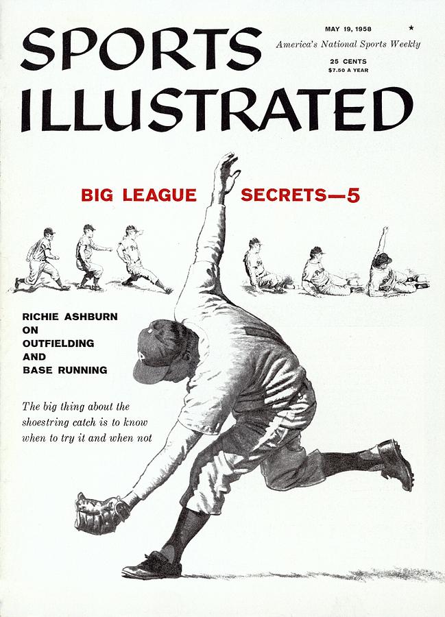 Big League Secrets - Outfielding And Base Running Sports Illustrated Cover Photograph by Sports Illustrated