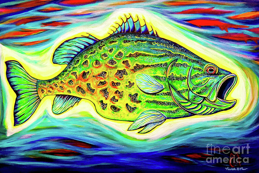 Big Mouth Bass T-Shirts for Sale - Fine Art America