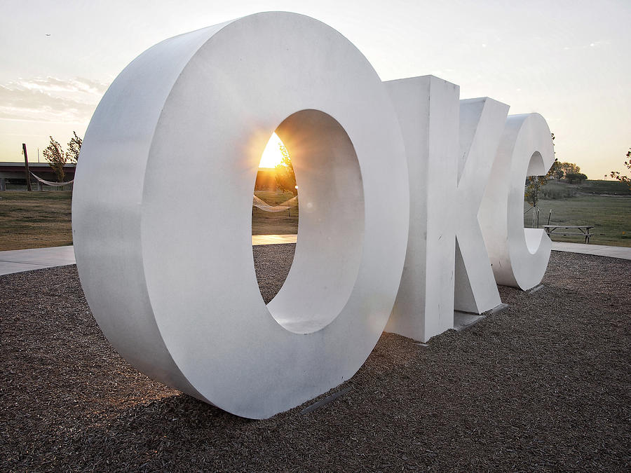 Big O in OKC  Photograph by Buck Buchanan