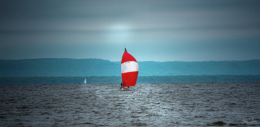 Big Red Sails Photograph by Phil S Addis