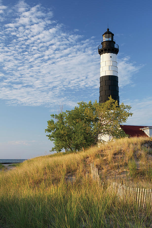 Big Sable Point Lighthouse II Photograph by Alan Majchrowicz - Fine Art ...