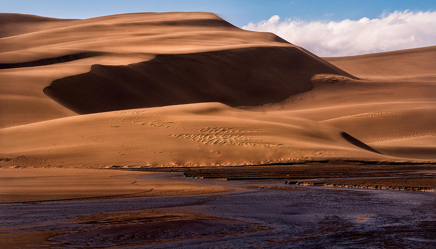 Big Sand Dune Photograph by Rong Wei
