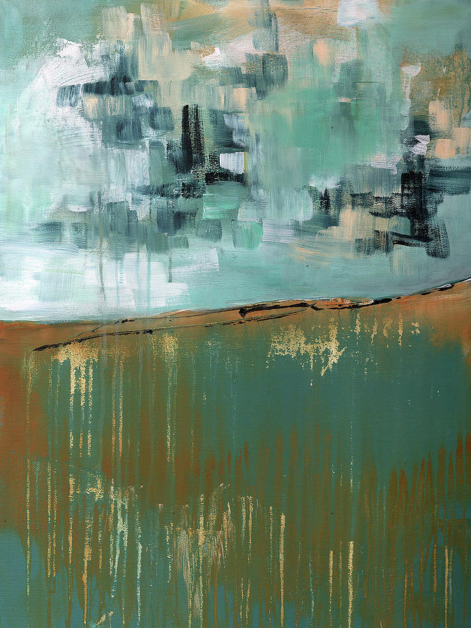 Abstract Painting - Big Sky 2 by Ann Tygett Jones Studio