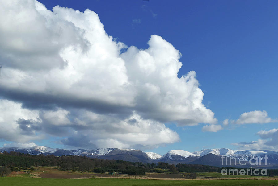 Big Sky - Cairngorm Mountains Photograph by Phil Banks