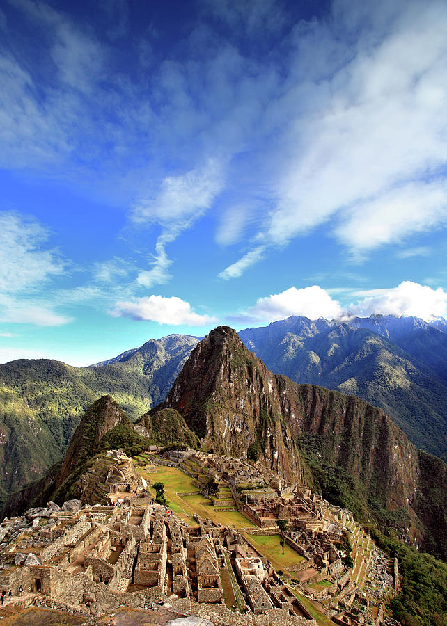 Big Sky Machu Picchu Photograph by Rob Kroenert