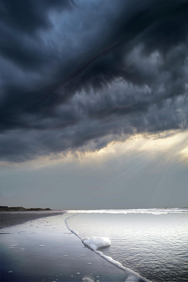 Big Sky Wild Dunes Photograph by Evie Carrier - Pixels