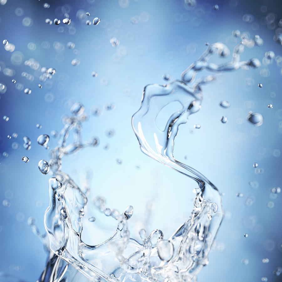 Big Splash Of Water Digital Art by Maciej Frolow