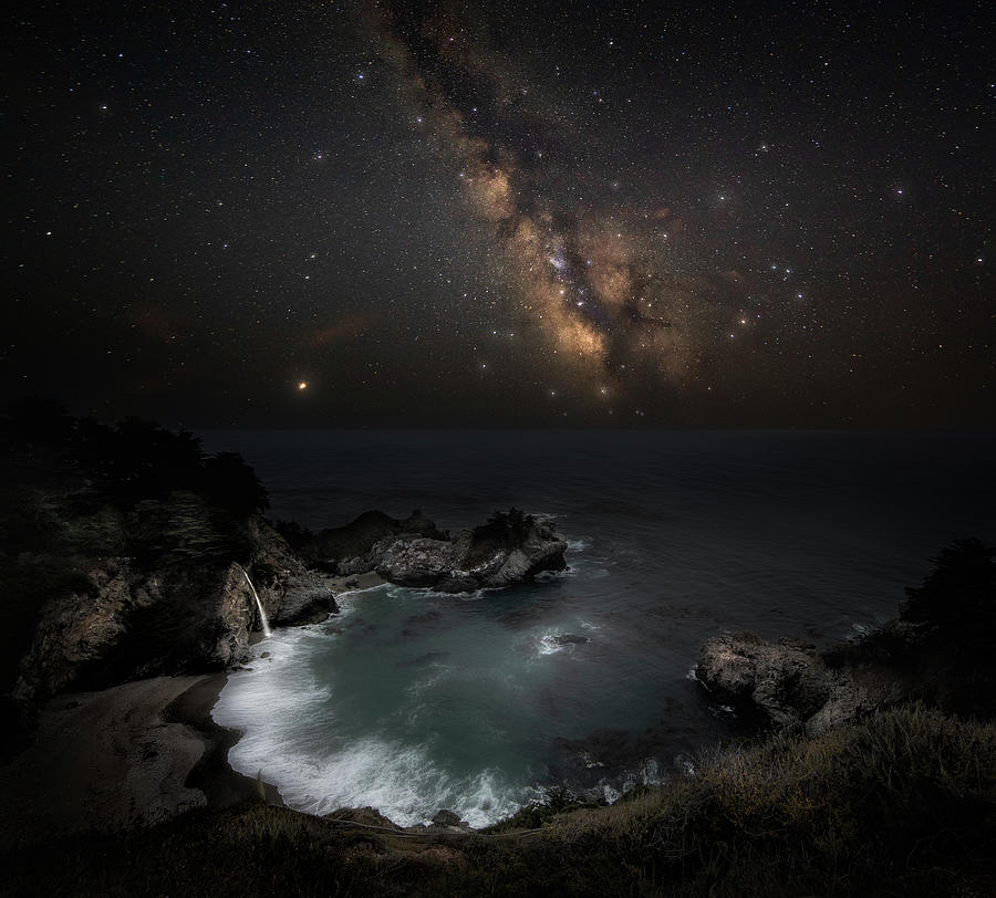 Space Photograph - Big Surs Night by Jie Chen