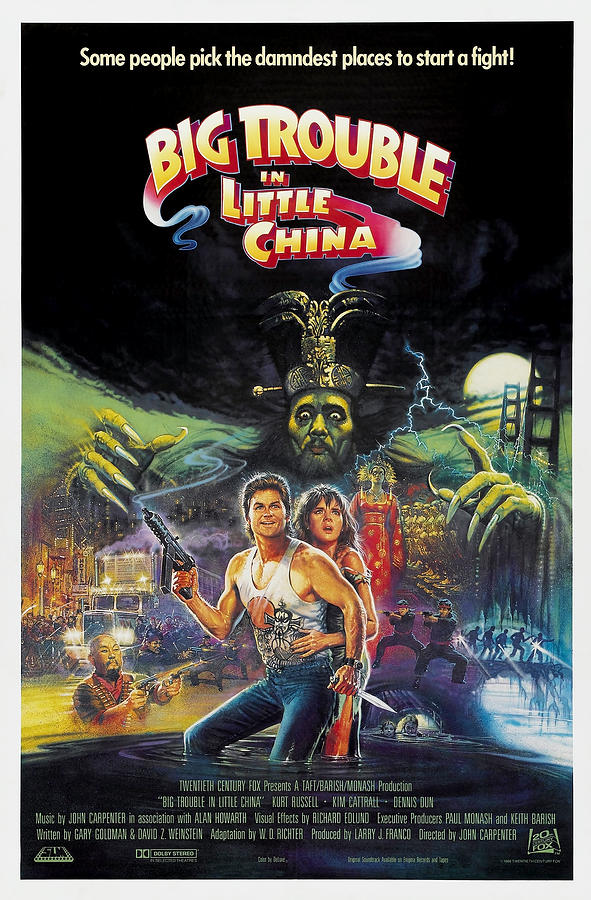 Kim Cattrall Photograph - Big Trouble In Little China by Globe Photos