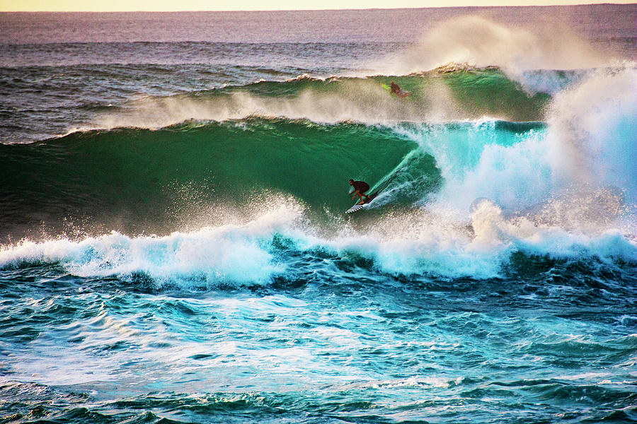 Big Waves Rider Photograph by Anthony Jones